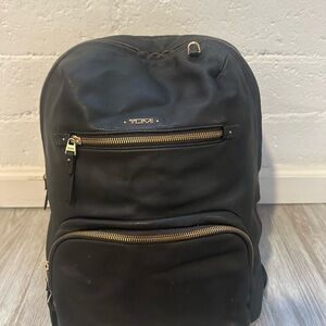 Tumi Voyageur Halle Leather Backpack